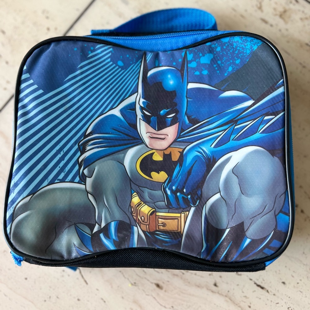 Bioworld Batman Gray Lunch Bag